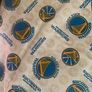 Golden State Warriors White Fabric